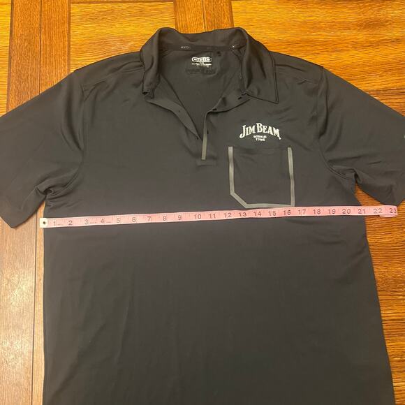 🔥Jim Beam Bartender Polo Shirt Black OGIO Medium M Work Uniform Golf - Picture 5 of 10